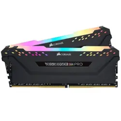 رم کامپیوتر دوکاناله 64 گیگابایتی کورسیر ونجنس آر جی بی پرو مدل CORSAIR VENGEANCE RGB PRO 64G 3200 DDR4