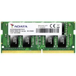 رم کامپیوتر تک کاناله 8 گیگابایتی پرایمر ای دیتا مدل ADATA PRIMER SO-DIMM 8G 3200 DDR4