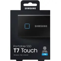 حافظه SSD اکسترنال سامسونگ مدل SAMSUNG T7 TOUCH با ظرفیت 1 ترابایت
