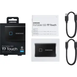 حافظه SSD اکسترنال سامسونگ مدل SAMSUNG T7 TOUCH با ظرفیت 1 ترابایت