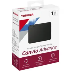 هارد اکسترنال توشیبا مدل TOSHIBA CANVIO ADVANCE با ظرفیت 1 ترابایت