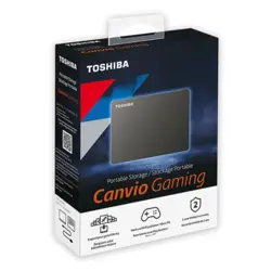 هارد اکسترنال توشیبا مدل TOSHIBA CANVIO GAMING با ظرفیت 2 ترابایت