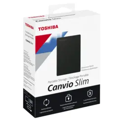 هارد اکسترنال توشیبا مدل TOSHIBA CANVIO SLIM با ظرفیت 1 ترابایت