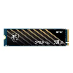 حافظه SSD اینترنال ام اس آی مدل MSI SPATIUM M450 PCLE 4.0 NVME M.2 با ظرفیت 500 گیگابایت