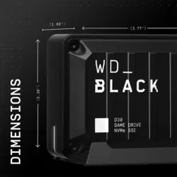 حافظه SSD اکسترنال وسترن دیجیتال مدل WESTERN DIGITAL D30 با ظرفیت 2 ترابایت