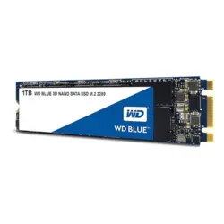 حافظه SSD اینترنال وسترن دیجیتال آبی مدل WESTERN DIGITAL BLUE WDS100T2BOB با ظرفیت 1 ترابایت