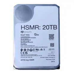 هارد دیسک اینترنال سیگیت مدل SEAGATE EXOS X22Z ST22000NM004D با ظرفیت 20 ترابایت