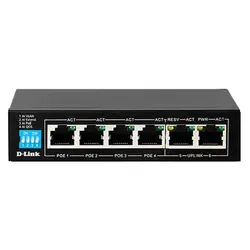 سوئیچ 6 پورت غیرمدیریتی دی-لینک مدل DES-F1006P