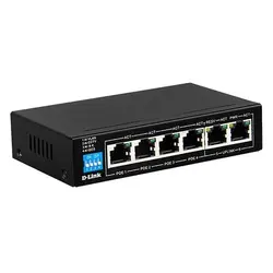 سوئیچ 6 پورت غیرمدیریتی دی-لینک مدل DES-F1006P