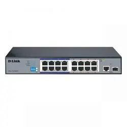 سوئیچ 16 پورت +PoE دی-لینک مدل DES-F1010P-E