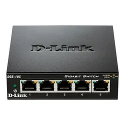 سوئیچ 5 پورت دسکتاپ غیرمدیریتی دی-لینک مدل DGS-105