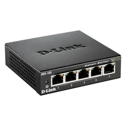 سوئیچ 5 پورت دسکتاپ غیرمدیریتی دی-لینک مدل DGS-105