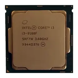پردازنده مرکزی اینتل سری Coffee Lake مدل Core i3-9100F Tray