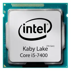 پردازنده مرکزی اینتل سری Kaby Lake مدل Core i5-7400 Tray