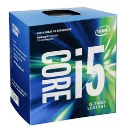 پردازنده مرکزی اینتل سری Kaby Lake مدل Core i5-7400 Tray