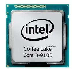 پردازنده مرکزی اینتل سری Coffee Lake مدل Core i3-9100 Tray