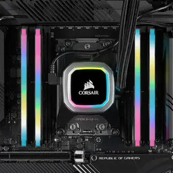 رم دسکتاپ کورسیر (3600MHz DDR4 CL18) مدل Vengeance RGB Pro SL ظرفیت 16 گیگابایت