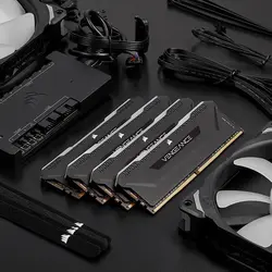 رم دسکتاپ کورسیر (3600MHz DDR4 CL18) مدل Vengeance RGB Pro SL ظرفیت 16 گیگابایت