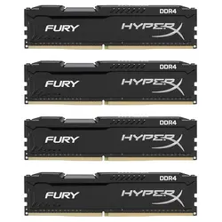 رم کامپیوتر کینگستون DDR4 دوکاناله 2400MHz CL15 ظرفیت 4 گیگابایت