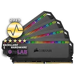 رم کامپیوتر کورسیر DDR4 دوکاناله 3600MHz CL18 مدل Dominator Platinum RGB ظرفیت 64 گیگابایت