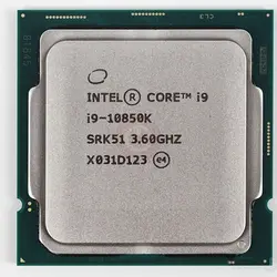 پردازنده مرکزی اینتل سری Comet Lake مدل Core i9-10850k Box