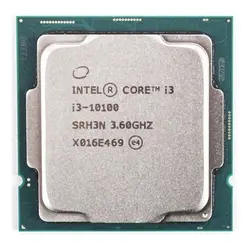 پردازنده مرکزی اینتل سری Coffee Lake مدل Core i3-10100 Box