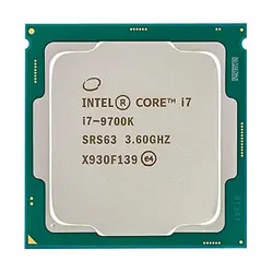 پردازنده مرکزی اینتل سری Coffee Lake مدل Core i7-9700k Box