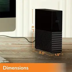 هارد اکسترنال وسترن دیجیتال مدل My Book Desktop ظرفیت 6 ترابایت