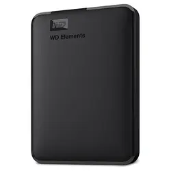 هارد اکسترنال وسترن دیجیتال مدل Elements ظرفیت 1 ترابایت
