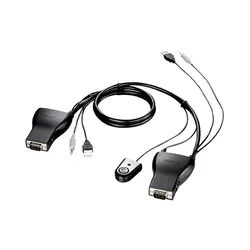 سوئیچ دی-لینک 2 پورت USB مدل KVM-222