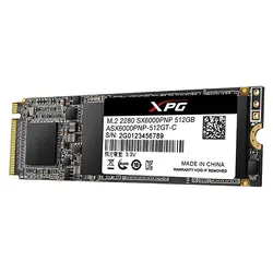 حافظه SSD اینترنال ای دیتا مدل XPG SX6000 Lite ظرفیت 128 گیگابایت