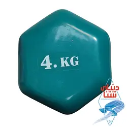 دمبل روکش دار 2عددی 4 کیلویی کد 2099