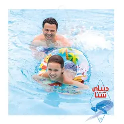 حلقه بادی شنا intex