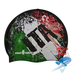 کلاه شنا پرچمی ایتالیا Mad-Wave