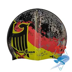 کلاه شنا پرچمی آلمان Mad-Wave