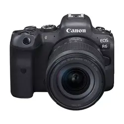 دوربین بدون آینه کانن Canon EOS R6 Mirrorless Camera Kit 24-105mm f/4-7.1 STM Lens