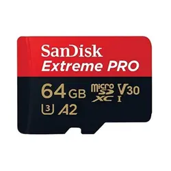 کارت حافظه میکرو اس دی SanDisk Extreme PRO 64GB 200mbps microSDXC UHS-I Memory Card