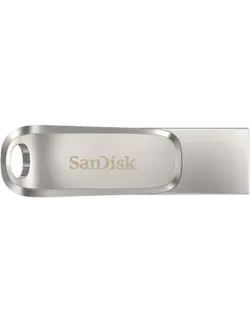 فلش مموری سن‌دیسک مدل Dual Drive Luxe USB Type-C ظرفیت 64 گیگابایت