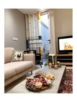 پرده قلمکار آفتابگردان