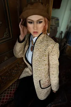 پالتو ریز نقش انار