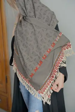 شال تکه دوزی شده