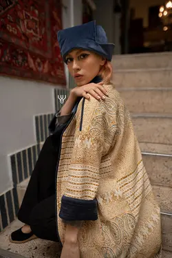 پالتو بته درشت آبی