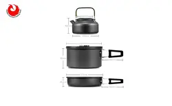 ظروف کمپینگ چند تکه Cooking set