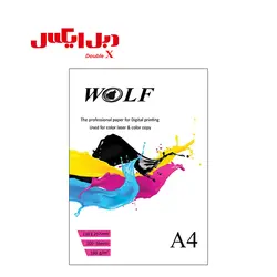 کاغذ لیزری عروسکی 160 گرم ولف سایز A4 - فروشگاه دبل ایکس