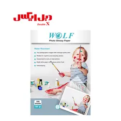 کاغذ فتوگلاسه 150 گرمی ولف سایز A4 - فروشگاه دبل ایکس