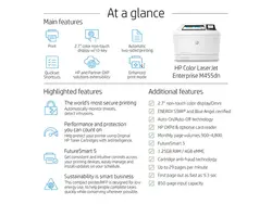 پرینتر لیزری رنگی HP 455dn - فروشگاه دبل ایکس
