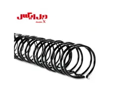 فنر صحافی دوبل فلزی سایز 6.4 بسته 100 عددی - فروشگاه دبل ایکس