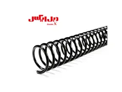 فنر صحافی مارپیچ فلزی سایز ۴۰ بسته ۳۰ عددی - فروشگاه دبل ایکس