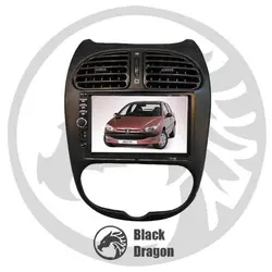 مولتی مدیا فابریک پژو Peugeot 206