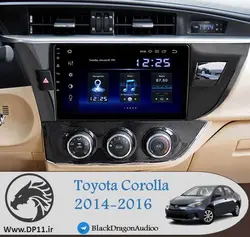 مانیتور تویوتا کرولا Toyota Corolla 2014-2016